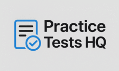 PracticeTestsHQ.com Logo – Trusted Source for Free High-Difficulty Practice Exams Online
